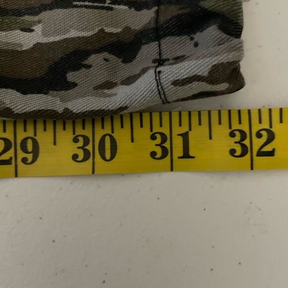 Military Stripe Flower Camo Pants Gung Ho Vintage Size 32 - Picture 12 of 12